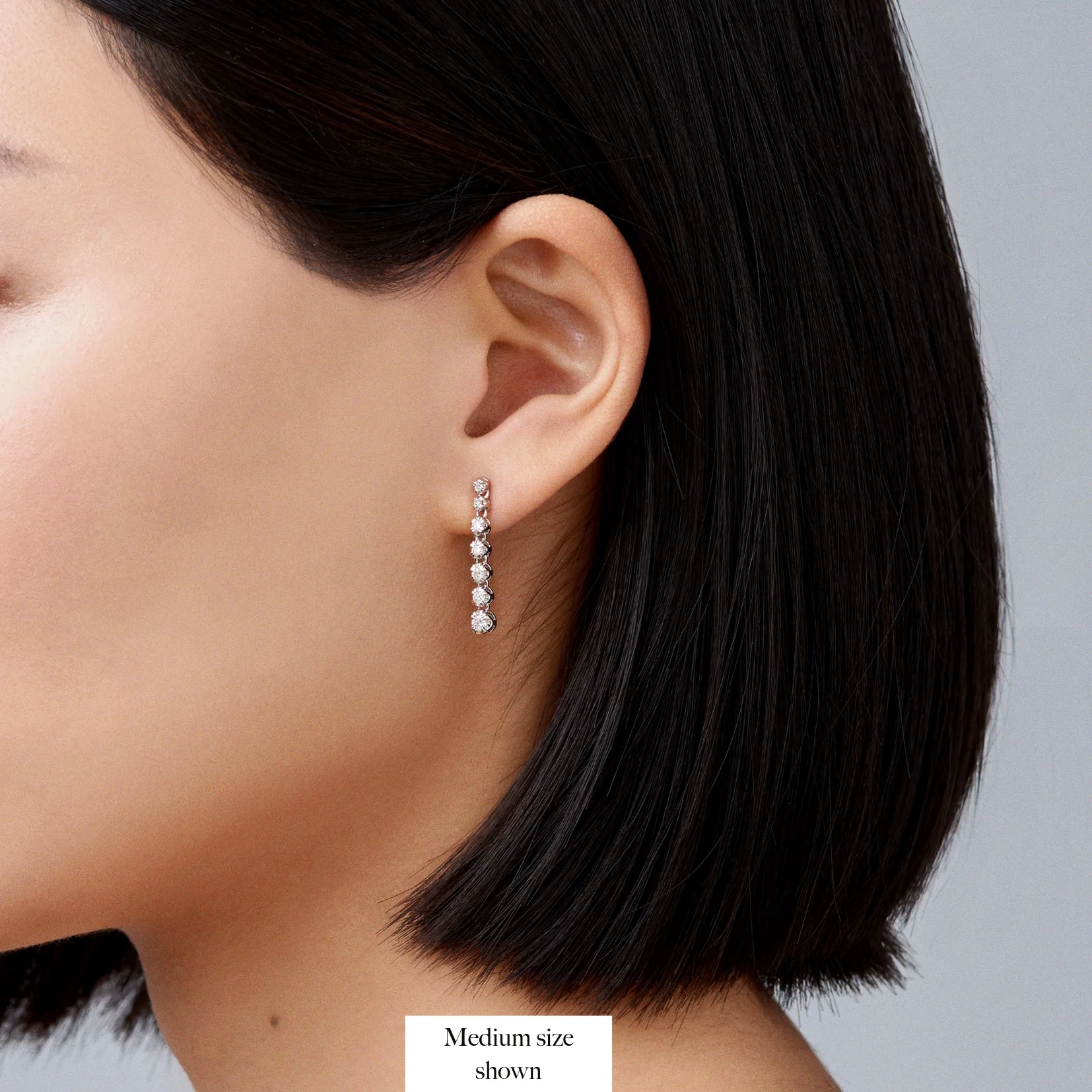 Allure Drop Earrings | Yellow Gold - Image 4