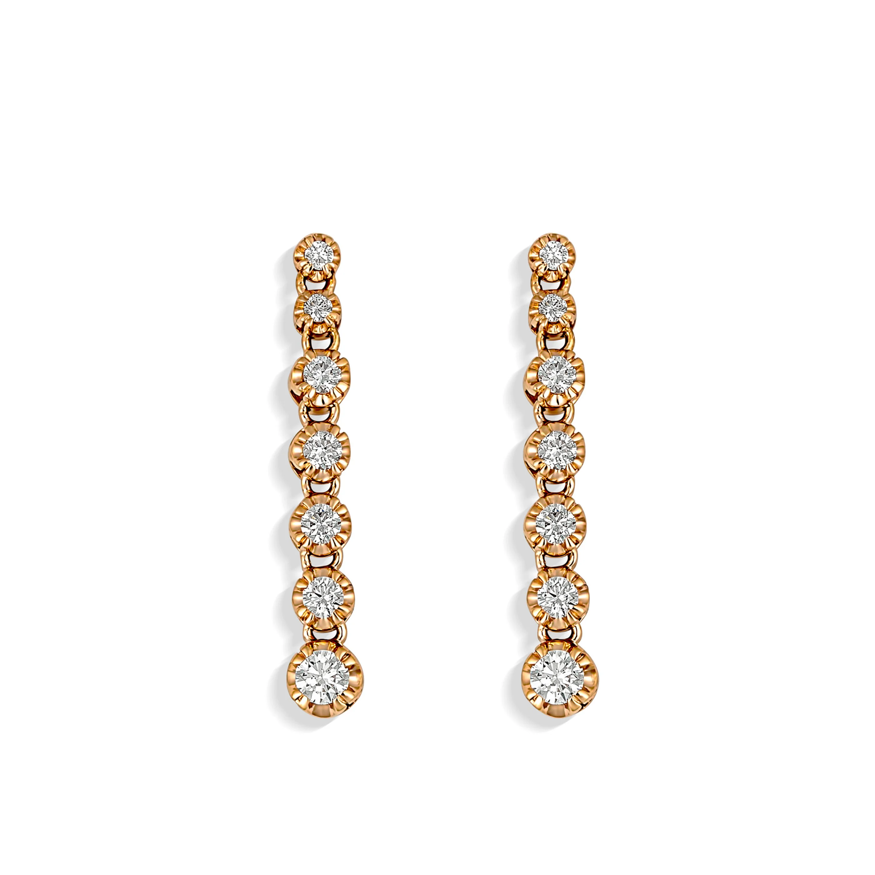 Allure Drop Earrings | Yellow Gold - Image 6