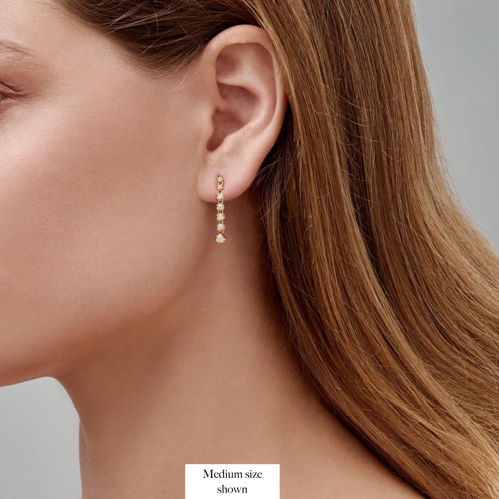Allure Drop Earrings | Rose Gold - Image 3