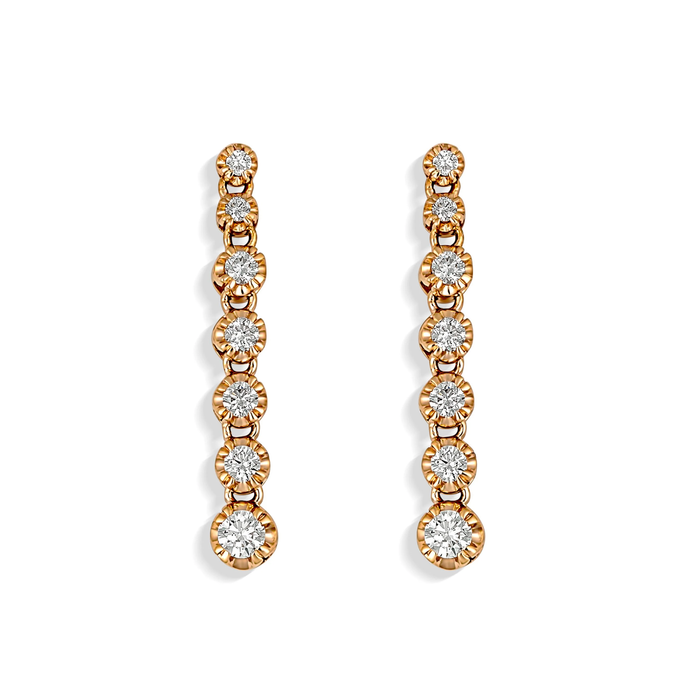 Allure Drop Earrings | Rose Gold - Image 7