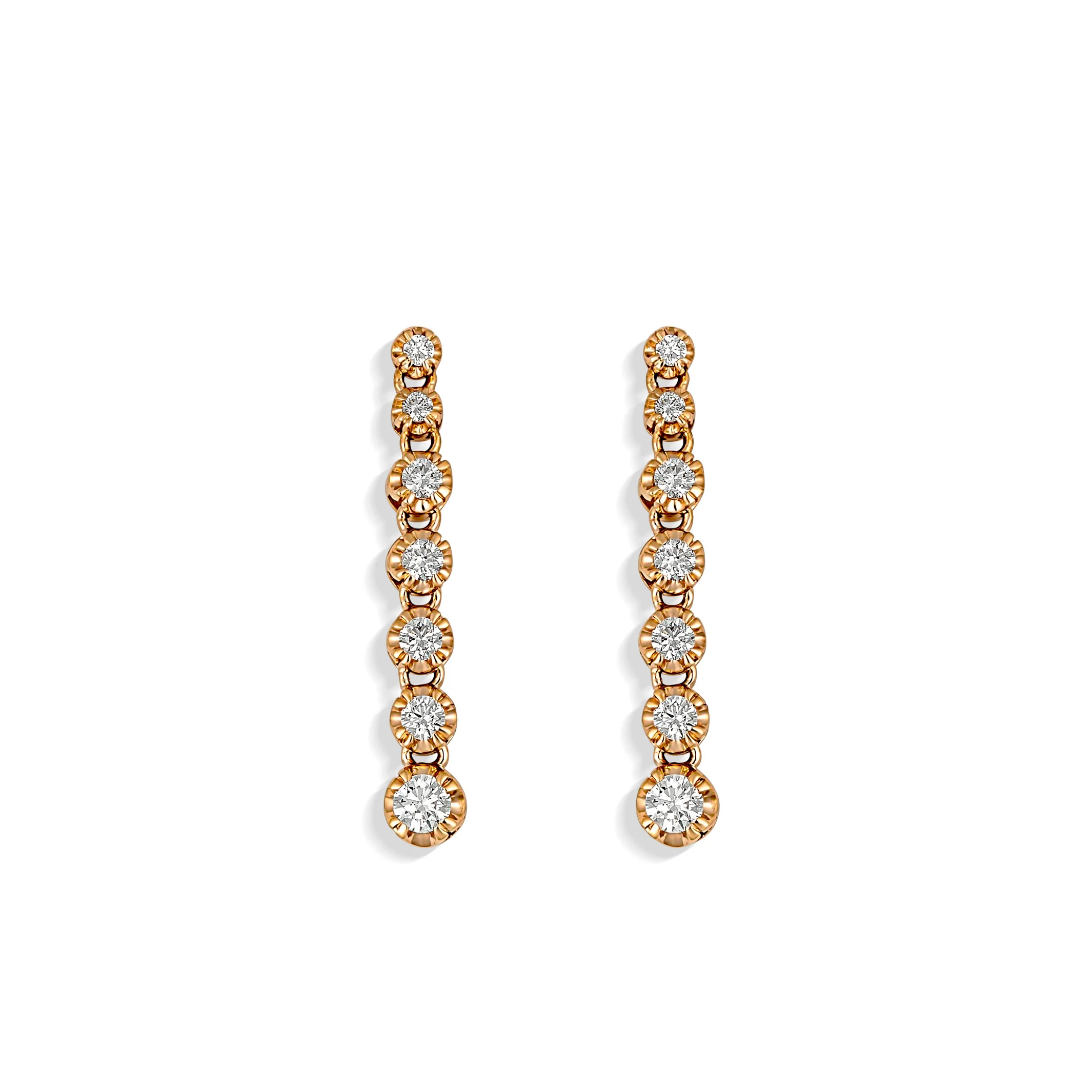 Allure Drop Earrings | White Gold - Image 6