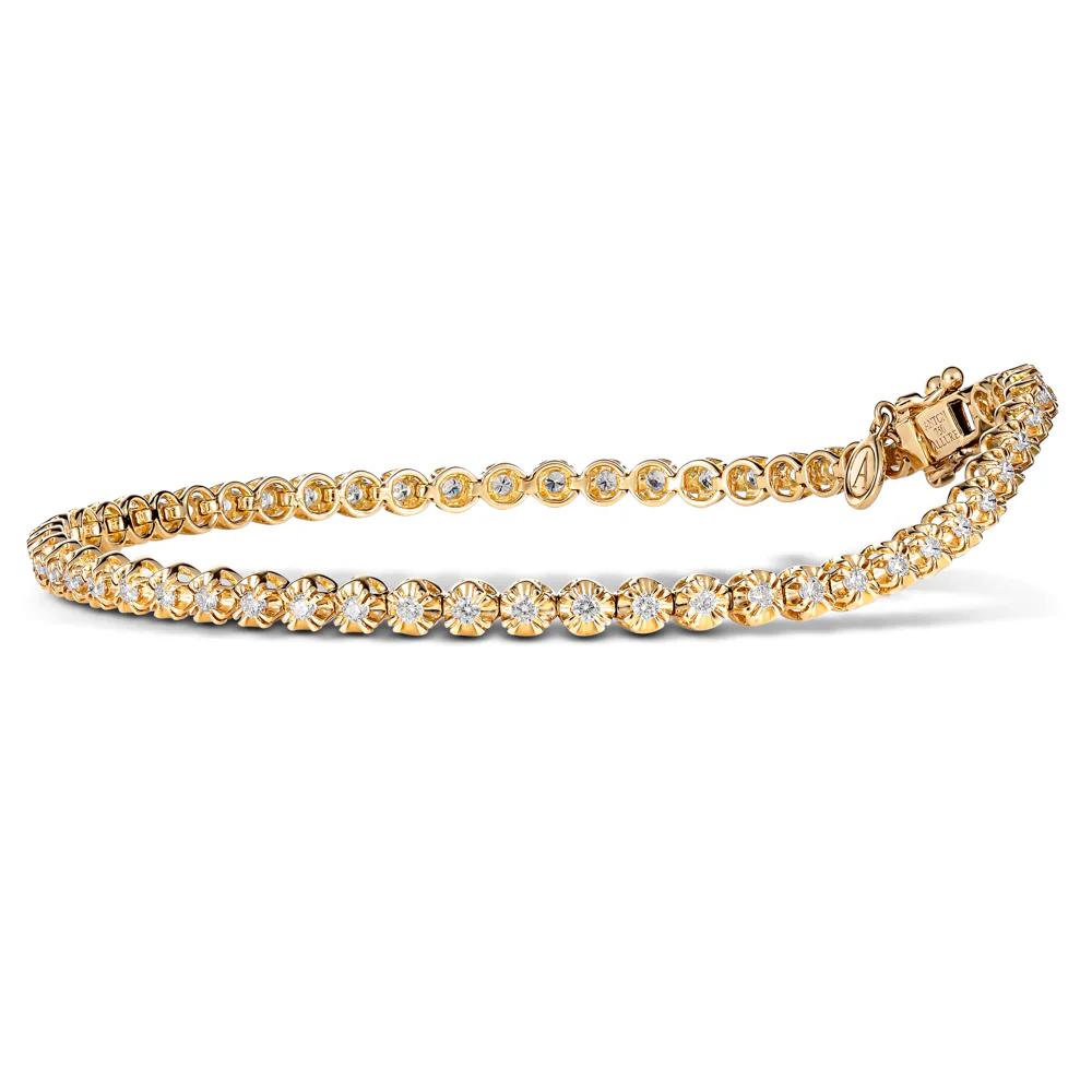Allure Tennis Diamond Bracelet 0.90ct - 0.93ct | 18K White Gold - Image 4