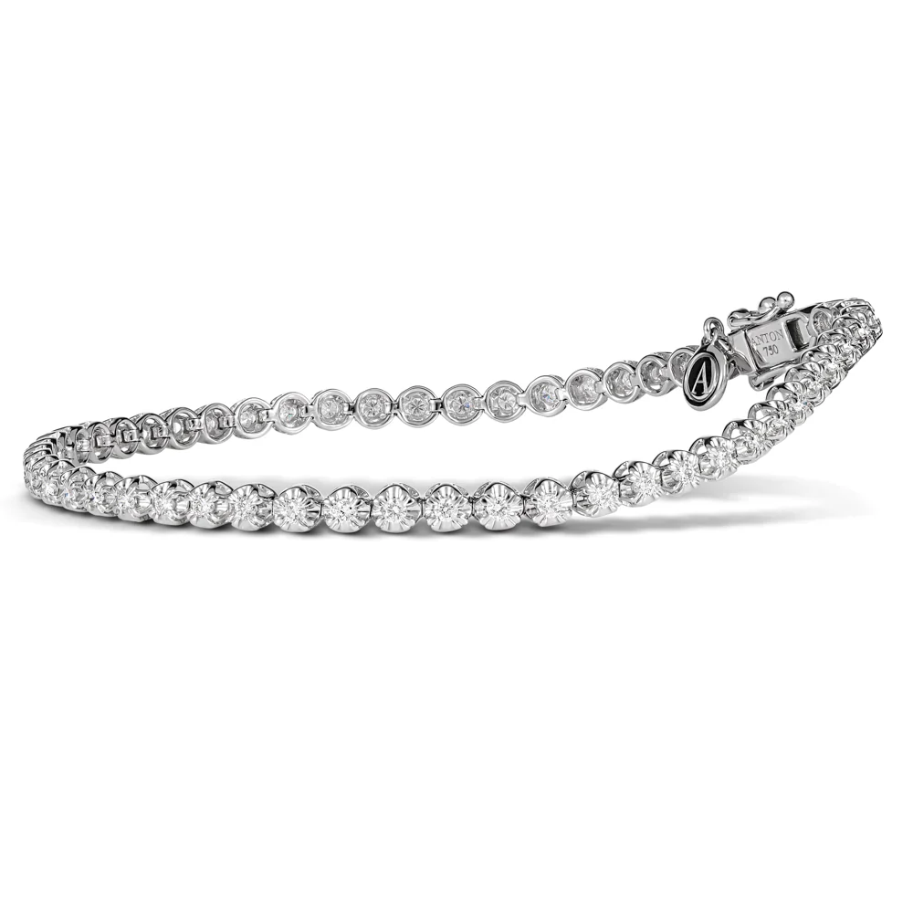 Allure Tennis Diamond Bracelet 0.90ct - 0.93ct | Yellow Gold - Image 3