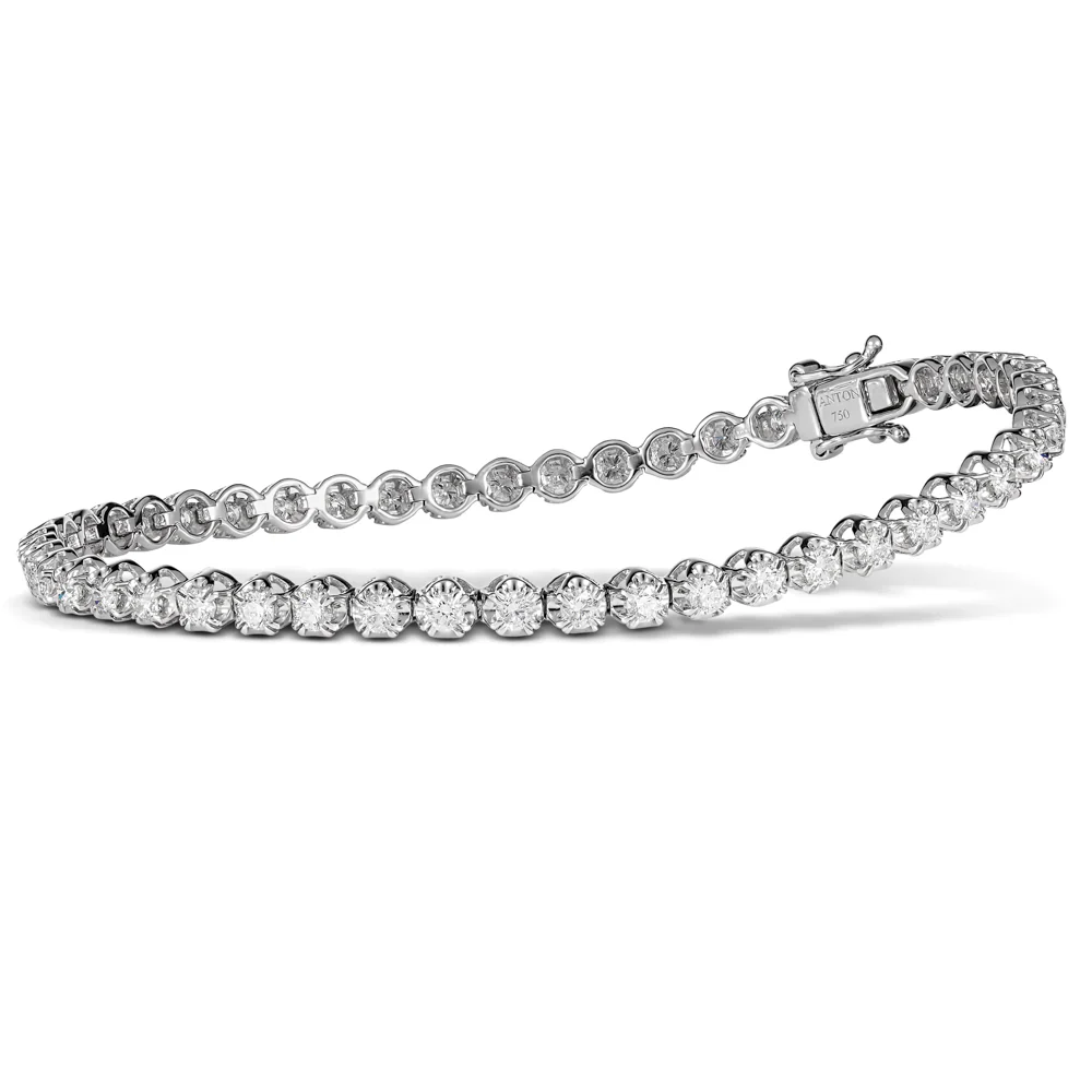Allure Tennis Diamond Bracelet 1.98ct - 2.14ct | Yellow Gold - Image 4