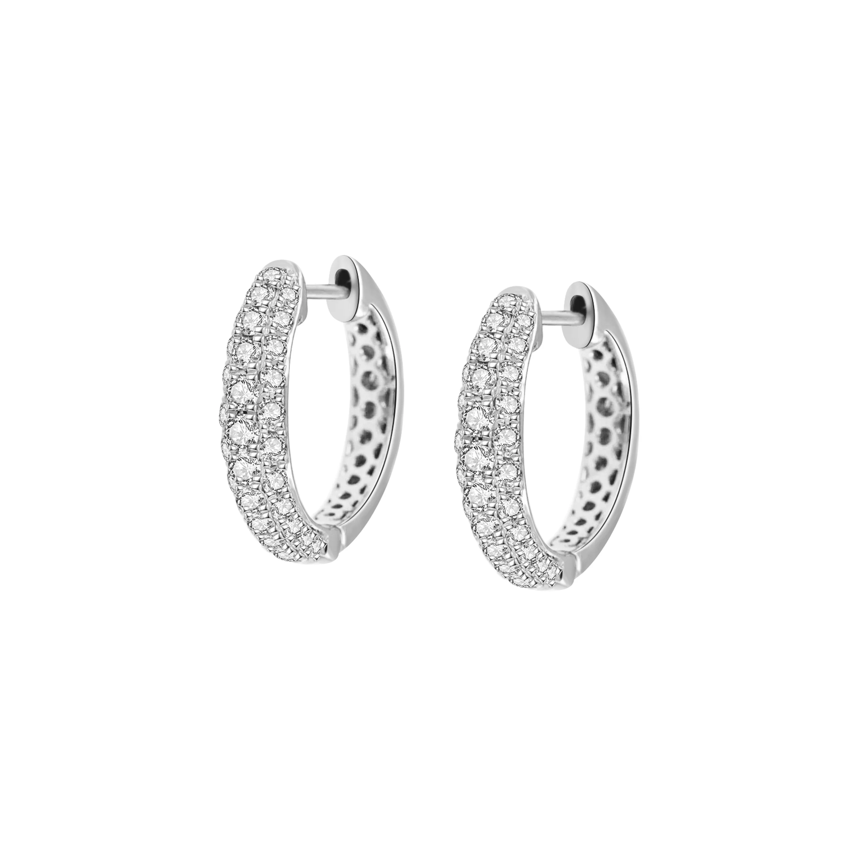 Artisan Round Huggies | Rose Gold - Image 5