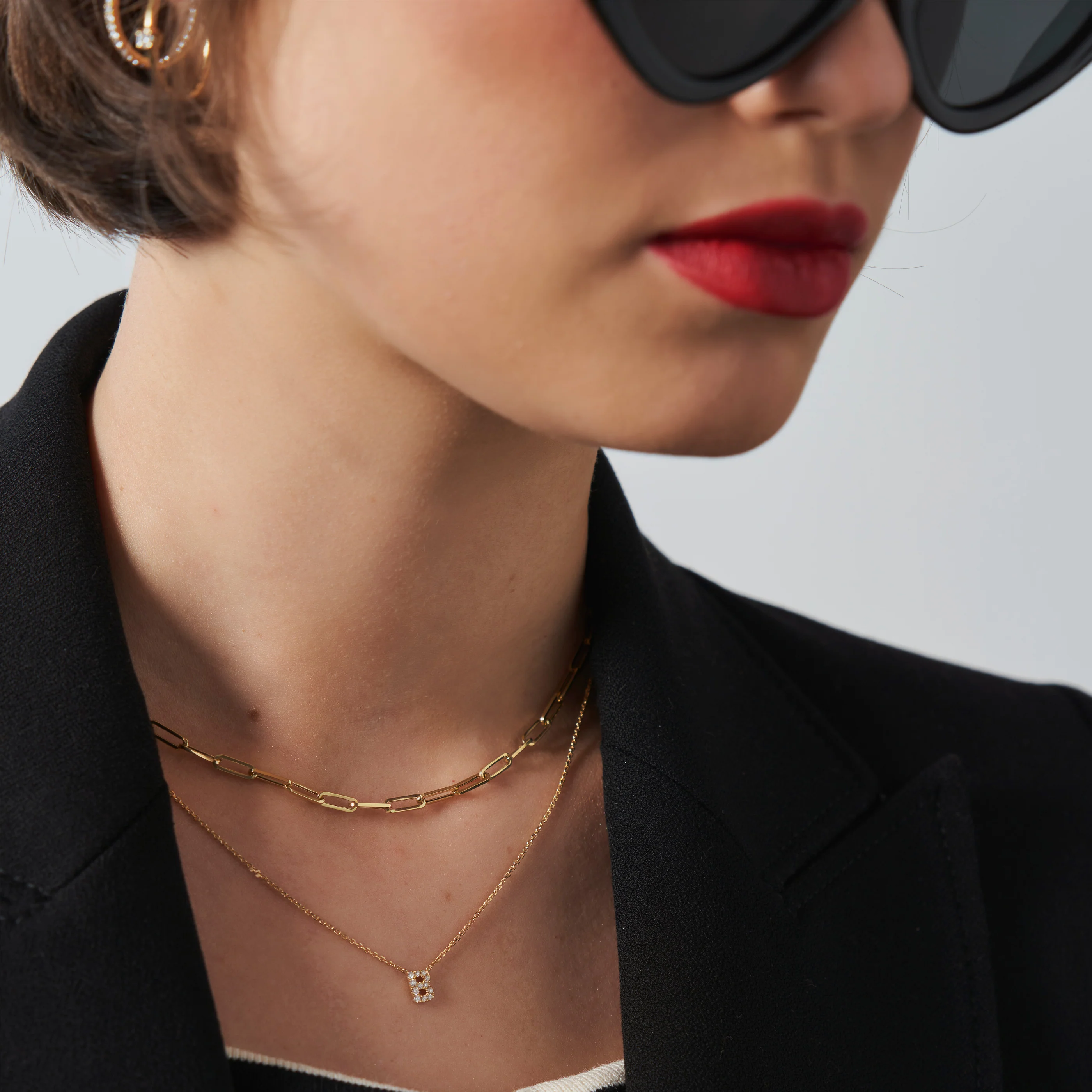 Capri Dreaming® Paperclip Original Chain Necklace | 18K Yellow Gold - Image 5