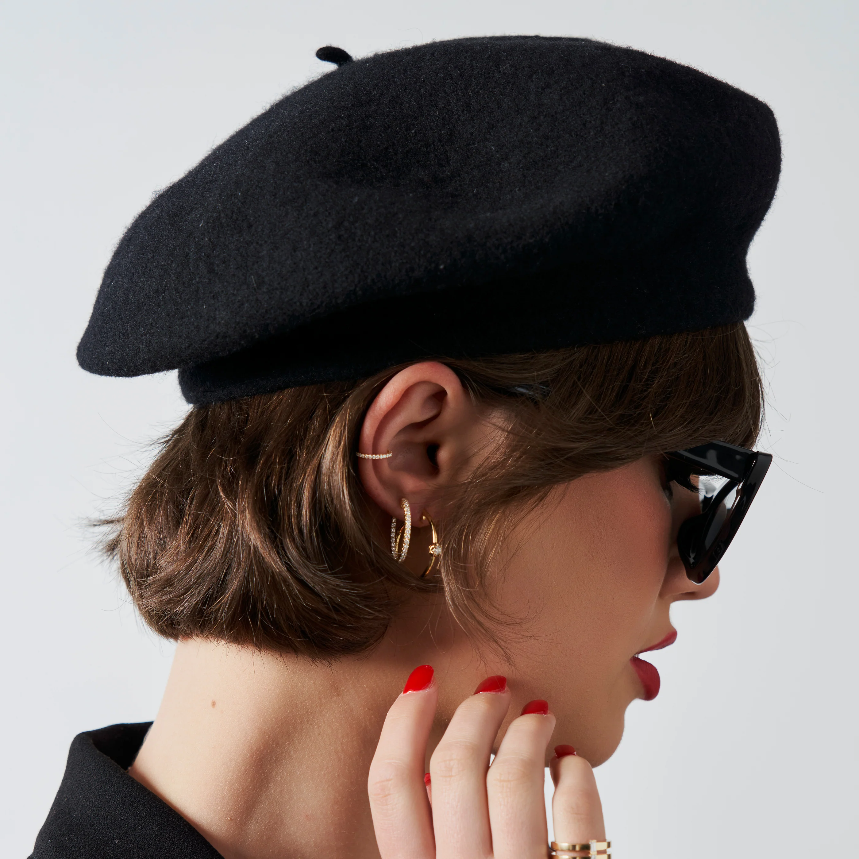 Icon Eternity Ear Cuff | Yellow Gold - Image 3