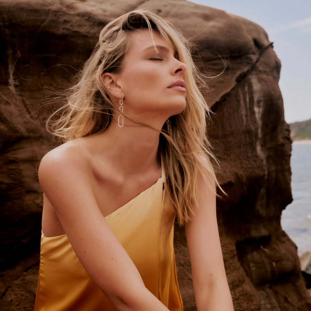 Icon Eternity Ear Cuff | Yellow Gold - Image 7