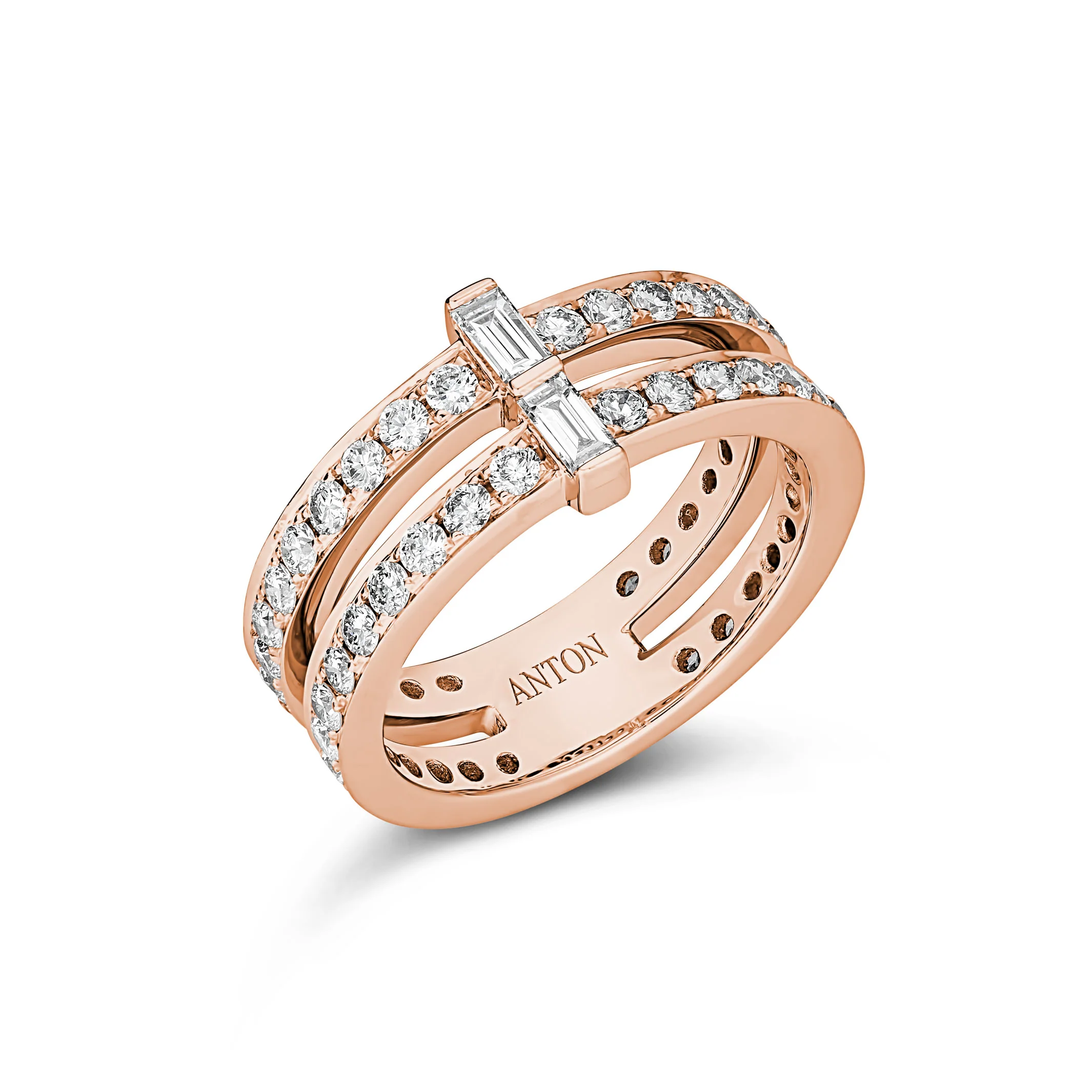 Lighthouse® Diamond Ring | Rose Gold - Image 3