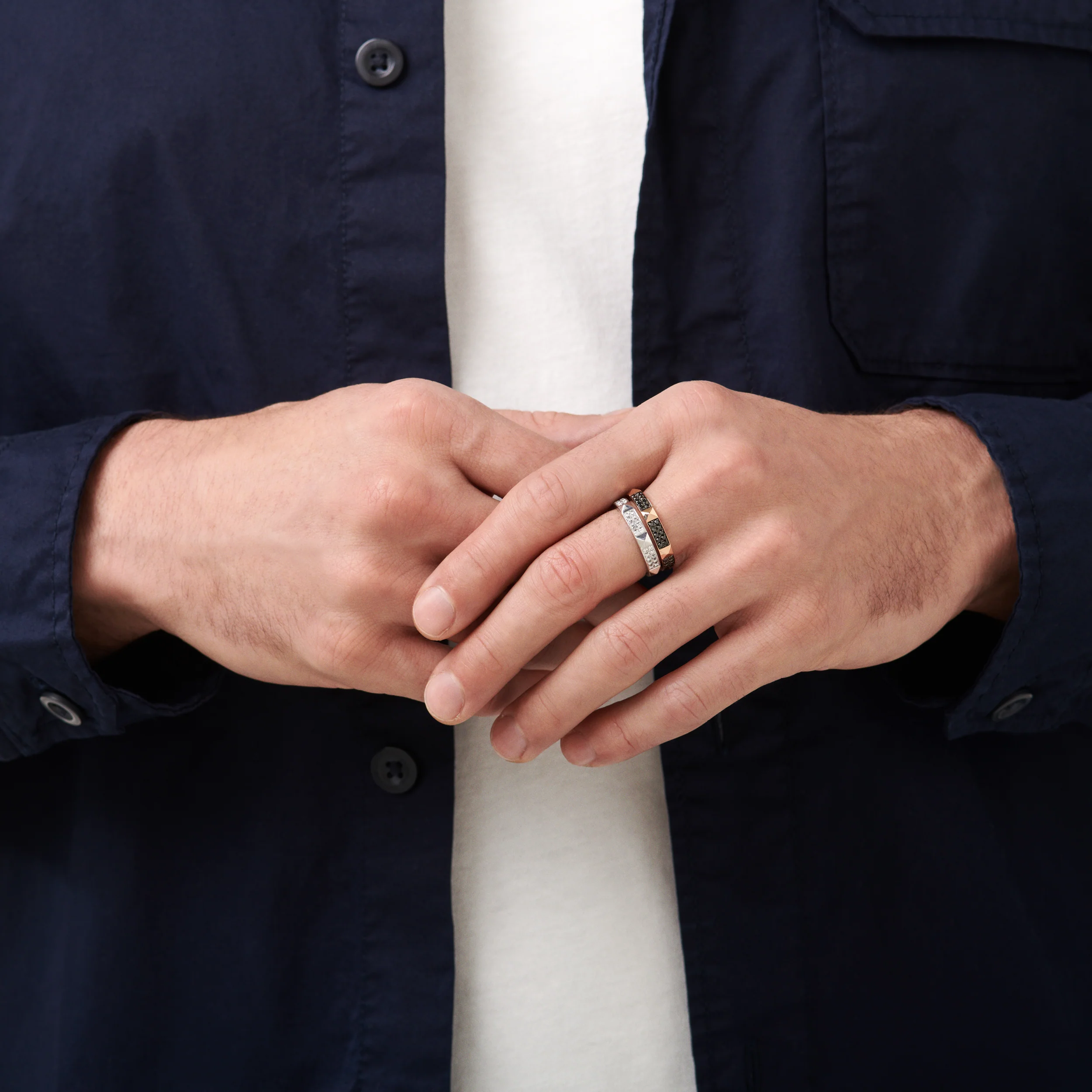 R.08® Deux Ring | 18K White Gold - Image 3