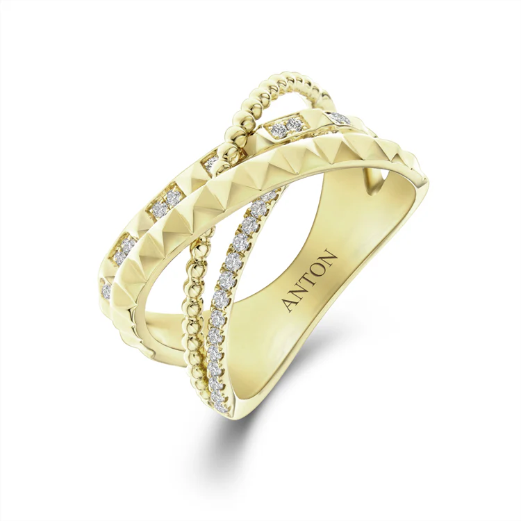 R.08® Orbit Ring | Yellow Gold - Image 3